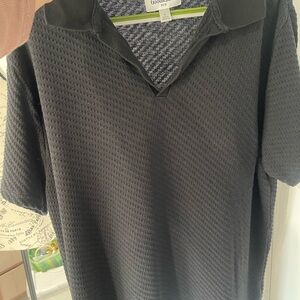 Goodfellow & Co Men's Textured Black Polo